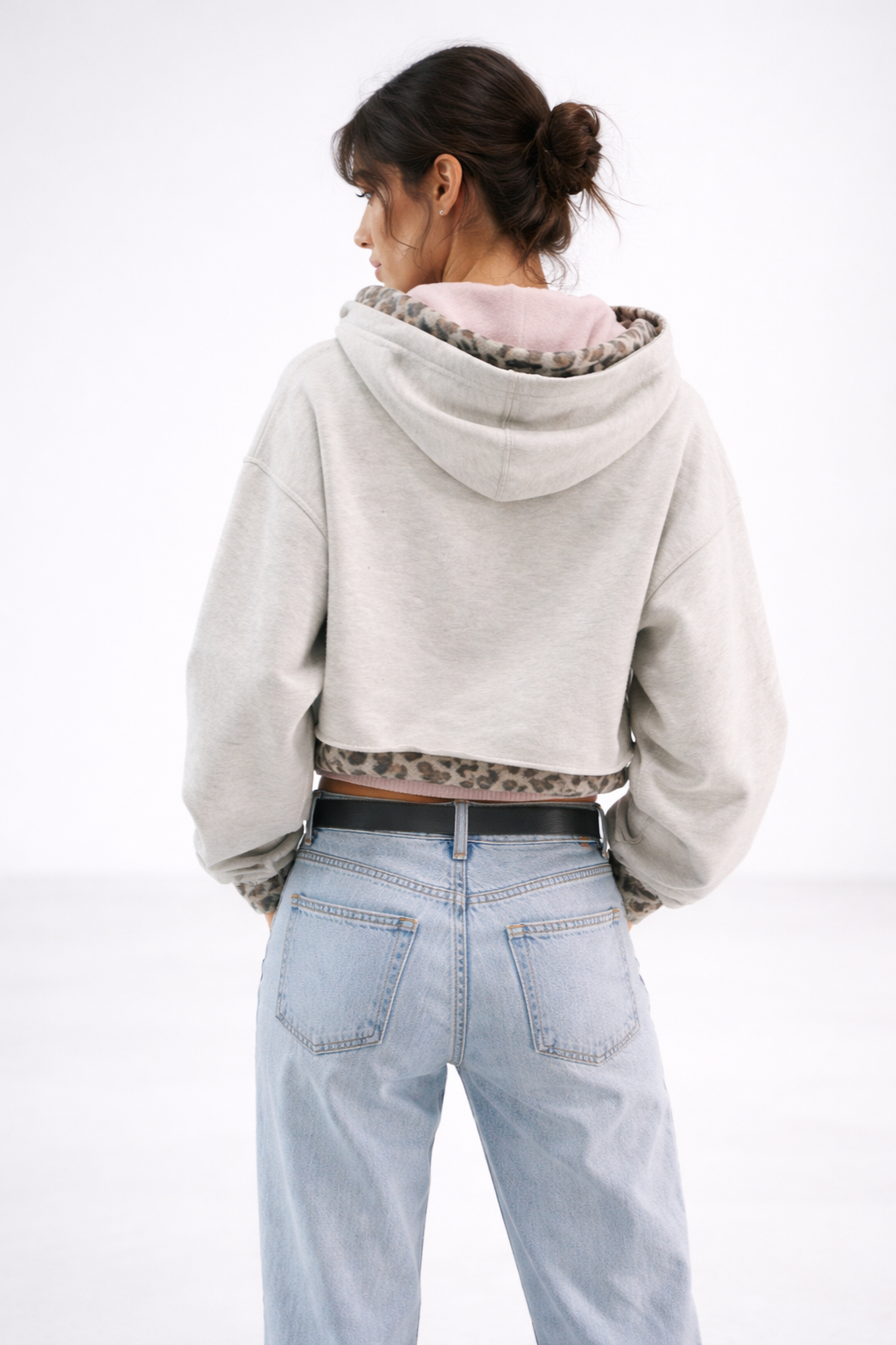 Sweat à Capuche Léopard