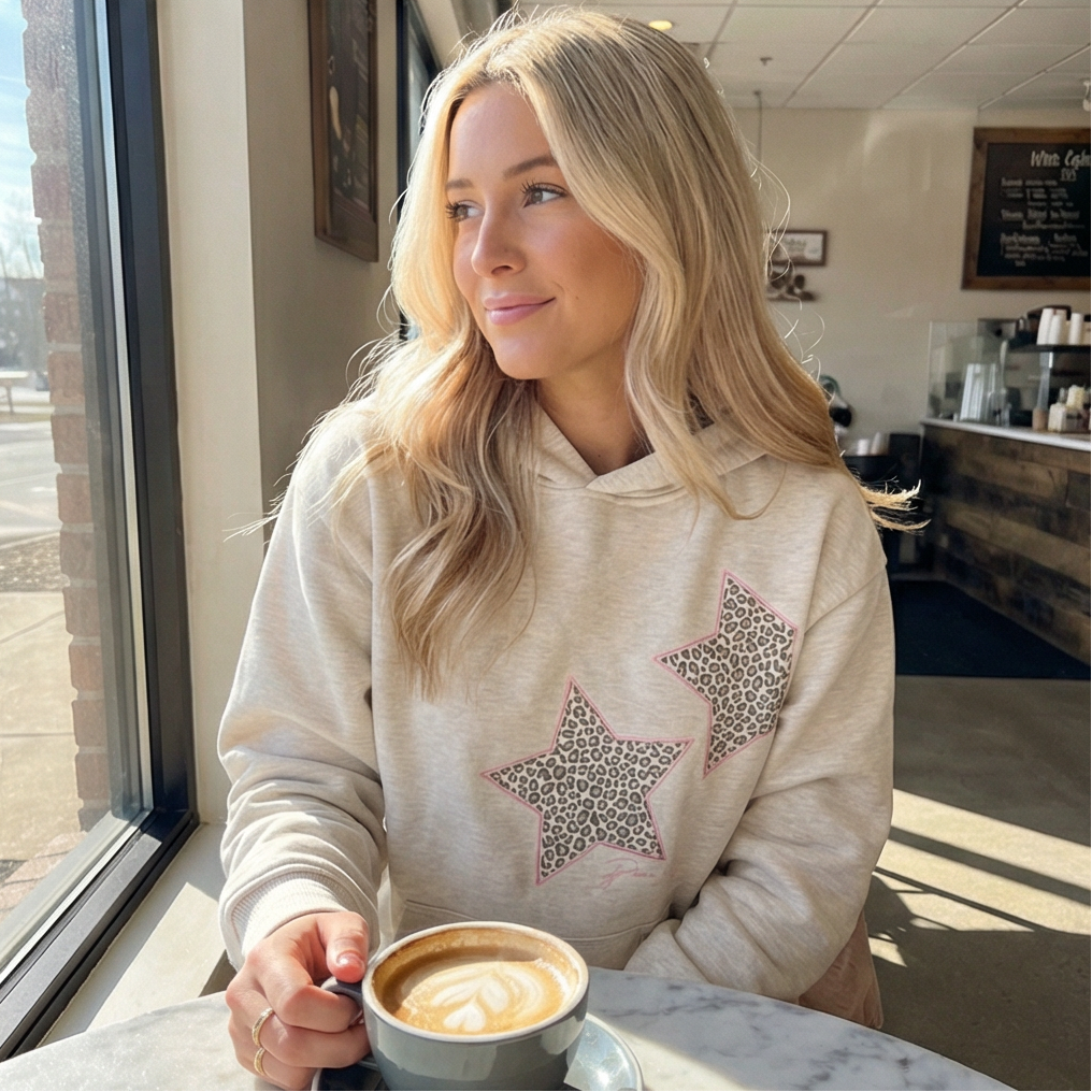 1+1 Free Starry Chic Hoodie ✨
