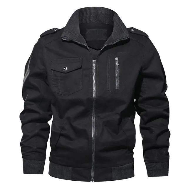 Men's Lightweight Breathable Zipper Pocket Jacket